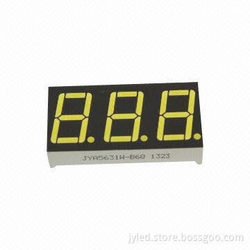 0.56-inch 3 digits 7 segments LED display/components